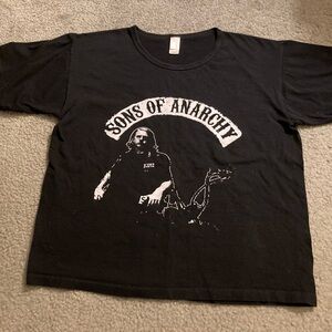 Sons of Anarchy Black Graphic T-Shirt Med.